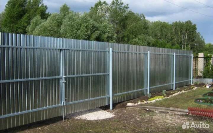 Установка заборов под ключ