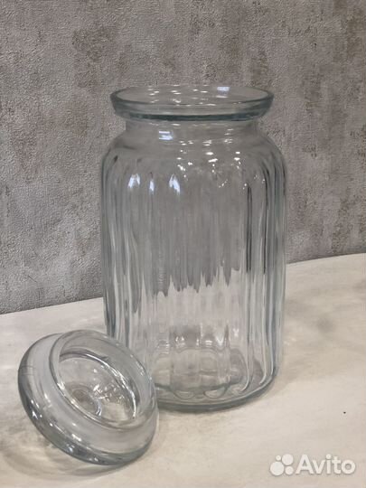 Стеклянные банки для хранения Pasabahce 2 шт