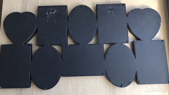 Пластиковая рамка на 10 фотографий