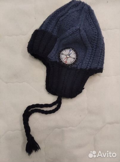 Шапка ушанка детская для мальчика 50-52 размер