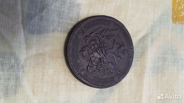 Монета 5 копеек 1804г. Е.М