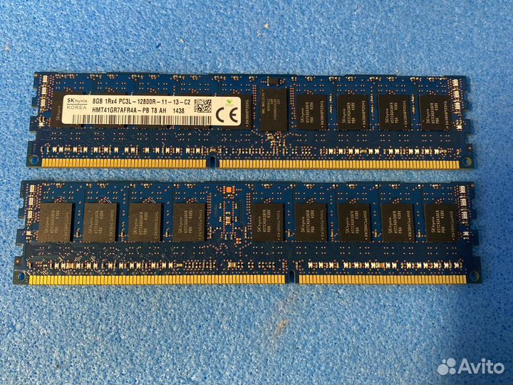 Серверная память ddr3l REG 8Gb и 16Gb