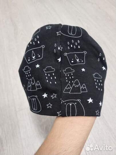 Шапка+снуд для ребенка 3-5 лет, весна/осень