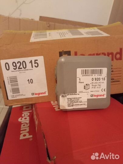 Legrand Plexo адаптеры монтаж.коробки
