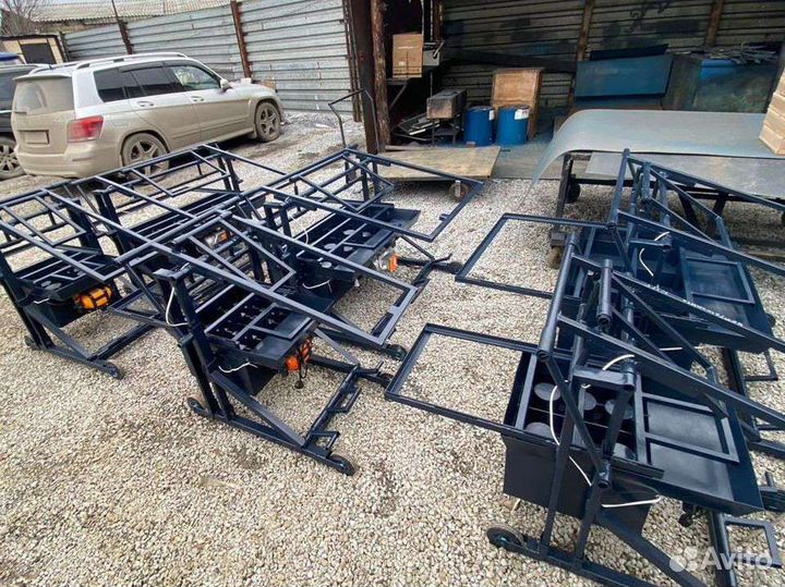 Вибростанок для производства блоков, доставка