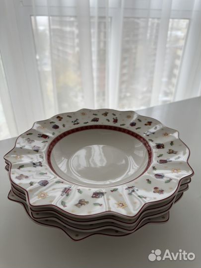 Villeroy boch Toys тарелки суповые 4 штуки