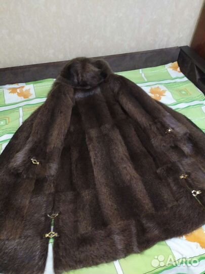Шуба из ондатры