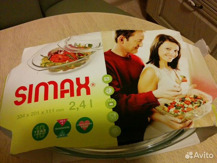 Посуда для микроволновки simax новая