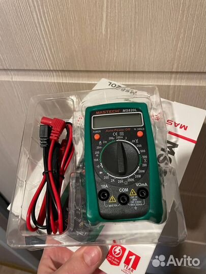 Мультиметр цифровой mastech
