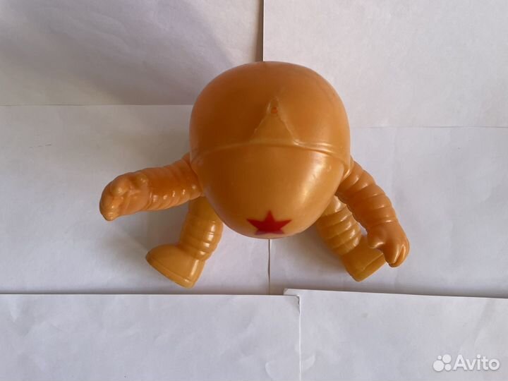 Игрушка Космонавт СССР Большой 35см.Дутыш 1960е.г