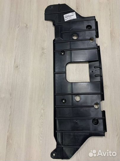 Передняя пластиковая защита Hyundai Accent Акцент