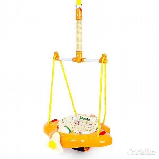 Детские прыгунки Bebeton оранжевые