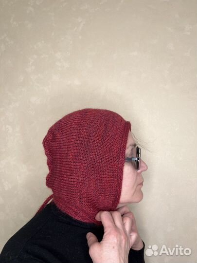 Шапка женская вязаная ручная работа