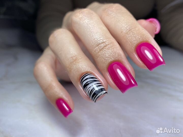 Маникюр с покрытием гель лак