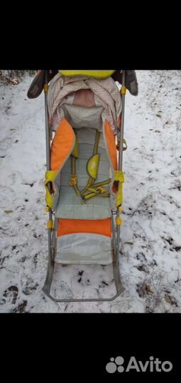 Детские санки коляска