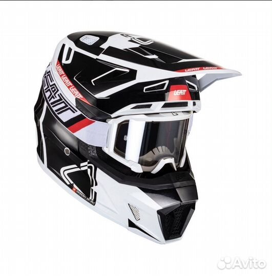 Мотошлем кроссовый leatt moto 7.5 helmet KIT