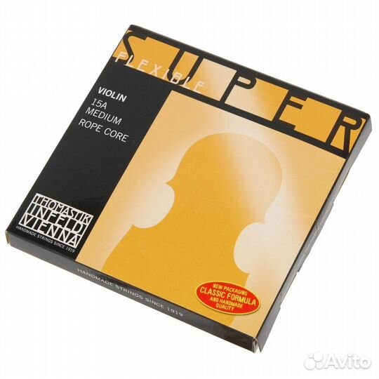 Струны для скрипки Thomastik SuperFlexible,голубой