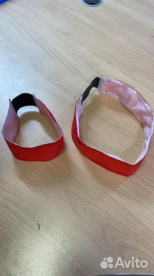 Павязки свой чужой, красно- белые