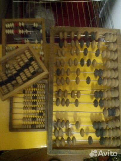 Счеты бухгалг, школьные большие. сред и малые СССР