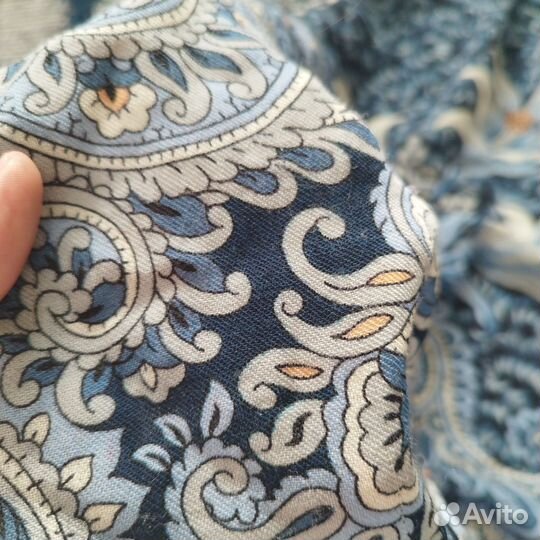 Павловопосадский платок шерсть СССР