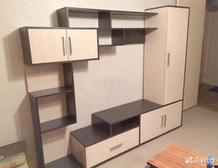 Компактная гостиная Венге