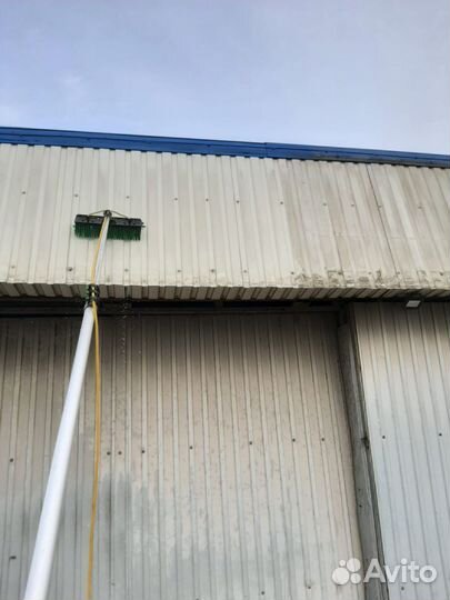 Мойка окон фасадов витражей зданий