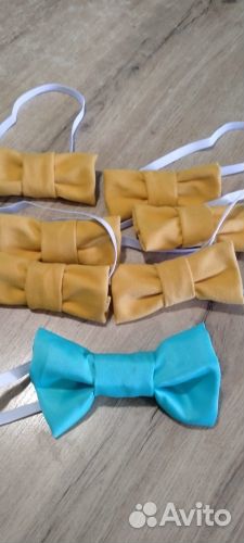 Галстук бабочка детский много