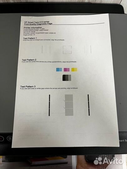 Мфу струйное HP SMART Tank 515