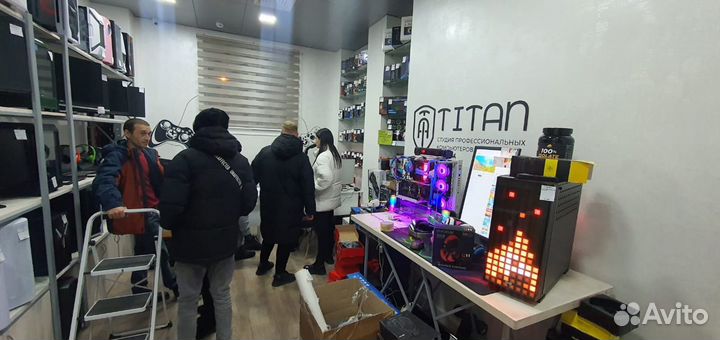 Игровой компьютер i3 10100F/SSD 500Gb/RTX 2060S