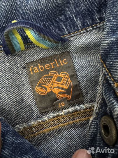 Джинсовая куртка детская 92