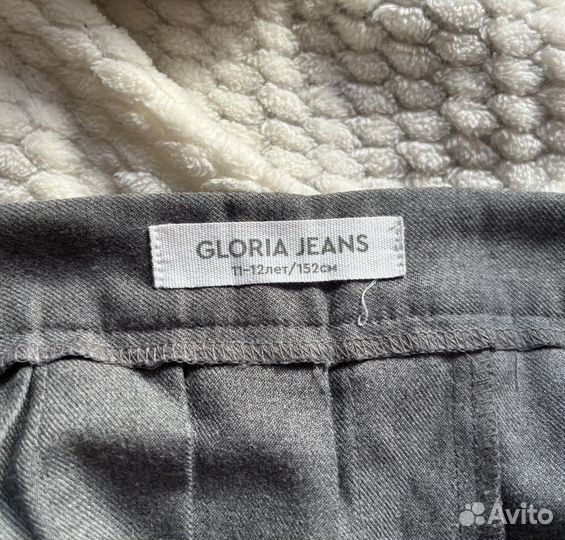 Детская серая юбка