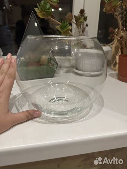 Аквариум круглый 3 л