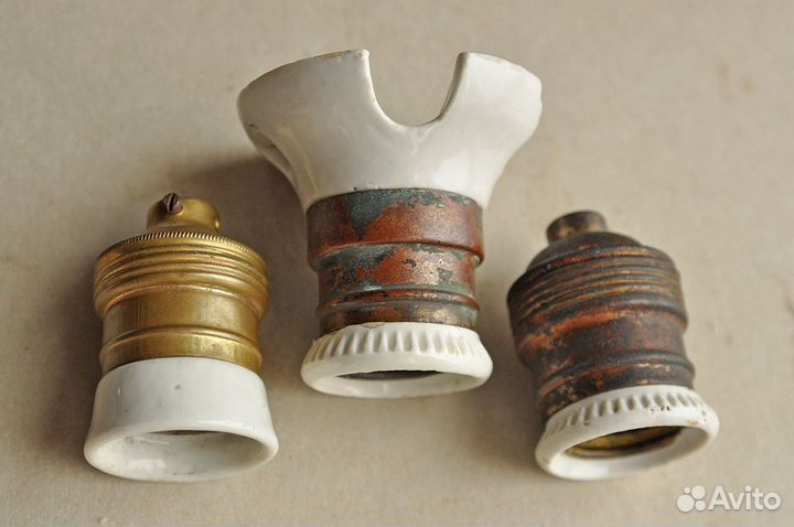 Электрические патроны, винтаж, середина XX в