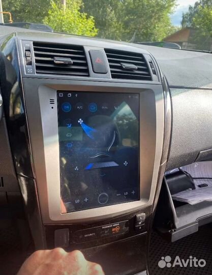 Магнитола Toyota Corolla e150 tesla