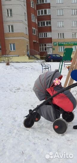 Коляска трансформер 2 в 1 бу