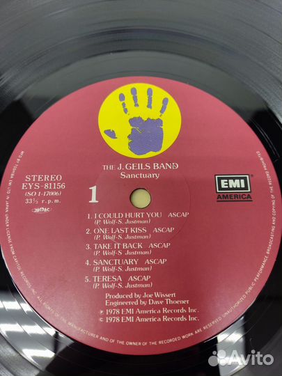 J. Geils Band- Sanctuary Japan 1978 MT