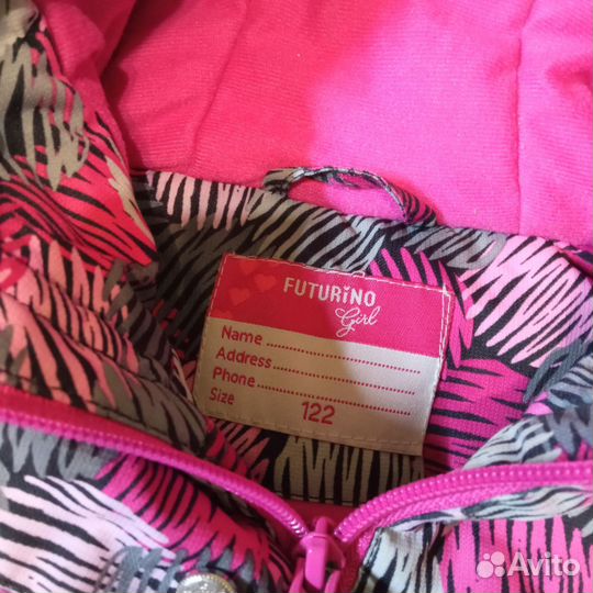 Демисезонный костюм для девочки 122