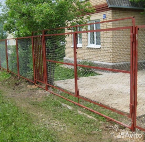 Забор металлический замер бесплатно быстро