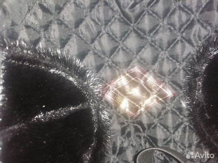 Мужская меховая кепка из нерпы