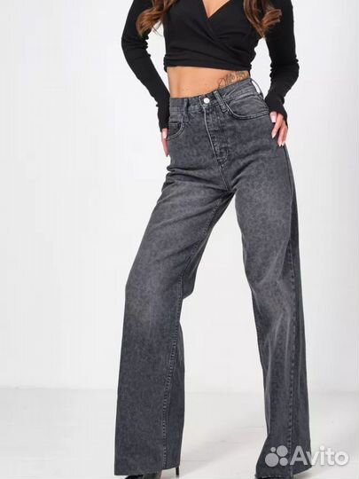 Леопардовые джинсы