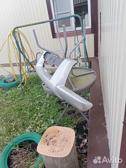 Накладка бампера toyota prado 120