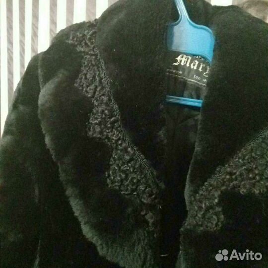 Шуба мутон