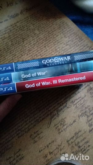 Got of war ps4 (на ps5 ) три части