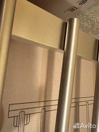 Полотенцесушитель электрический золотой