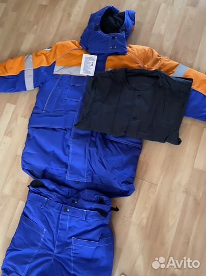 Рабочий зимний костюм новый