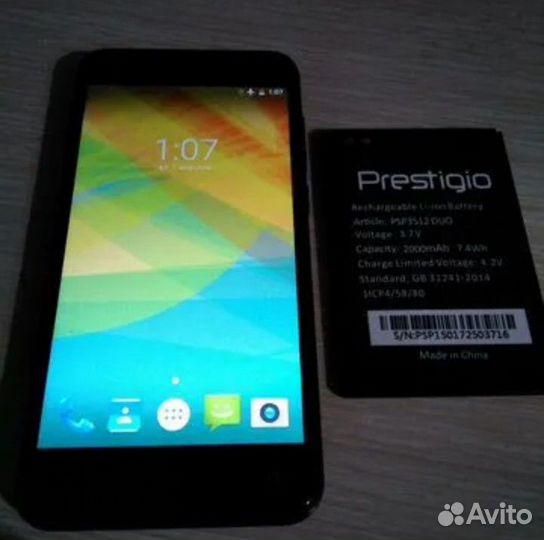 Prestigio Muze B3, 8 ГБ