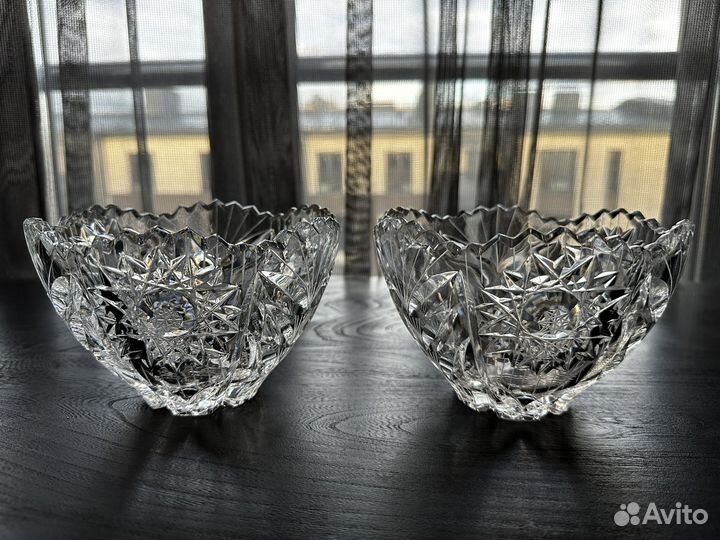 Ваза хрустальная СССР