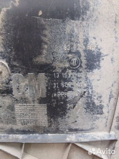 Подкрылок задний правый Opel Vectra C седан Z18XER