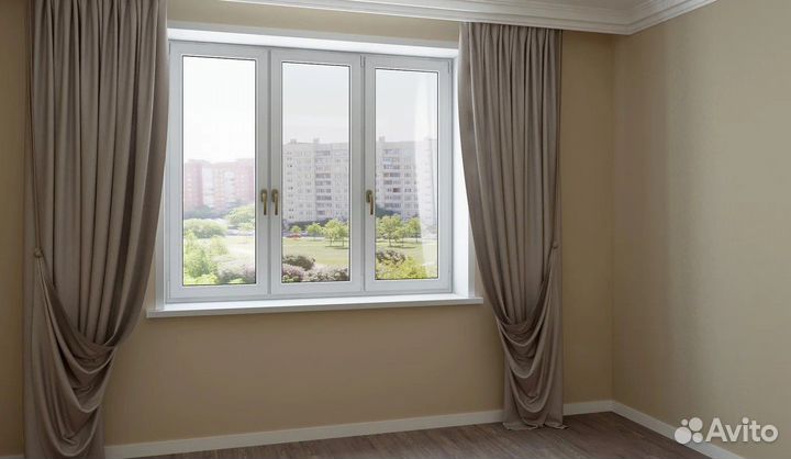 Установка пластиковых окон на балкон