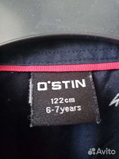 Рубашки сорочки, школьные 122 O'stin